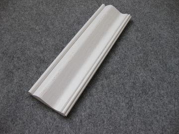 Good price Embossed Foam PVC Skirting Board / Chair Rail 15mm Thickness Moisture Proof online