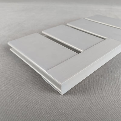 Good price Decorative Storage Display Garage PVC Slatwall Panels Grey For Living Room online