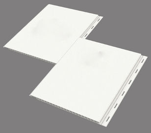 Good price 10mm Thickness While Gloss PVC Ceiling Panels For Food Manufacturing Facility online