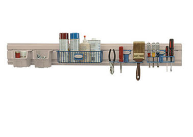 Good price 4 Foot Lengths Grey Garage Wall Panels , Garage Wall Shelving For Garage System online