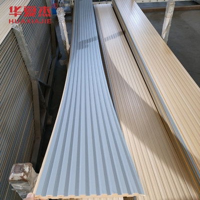 Good price Blue Surface Wpc Fluted Wall Panel High Quality Wpc Panels Indoor Decoration online