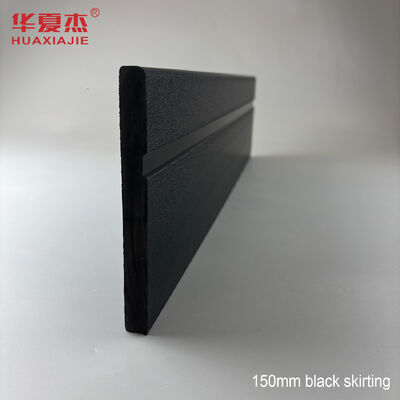 Good price New Product Pvc Base Borad Black Colour Pvc Skirting Easy Install Moisture Proof for Wall Decoration online
