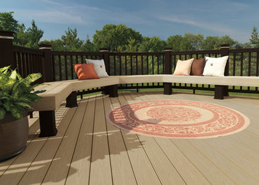 Good price Waterproof Oak WPC Composite Decking recyclable with Co-extrusion Decks online