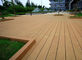 Solid Hollow WPC Composite Decking Skidproof Plastic Floors