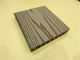 Embossing Galling WPC Composite Decking Solid PVC Plastic Deckings