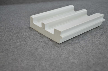 Plastic Vinyl White Window Door PVC Trim Moulding Sill Profiles Eco Friendly