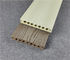 Beige Colorable WPC Composite Wood Decking High Fire-resistance