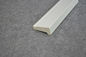 White Floor PVC Trim Boards Baseboard Moldings Waterproof Vinyl