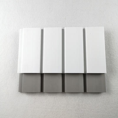 Interior Bedroom Decorative Pvc Slat Wall Panel For Hanging Hooks