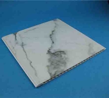 Waterproof Pvc Wall Panel White And Black Marble For Kitchen