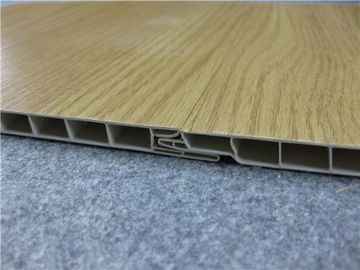 Wood and Plastic Composite WPC Wall Cladding , Custom Length Laminate WPC Panels