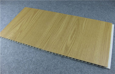 Wood and Plastic Composite WPC Wall Cladding , Custom Length Laminate WPC Panels