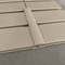 Smooth Composite False Slatwall Display Shelf Plastic For Display Wall