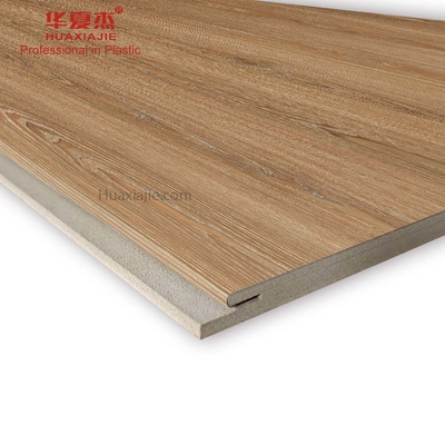 UV Protect Wooden Pattern Wpc Wall Panel Interior Decoration