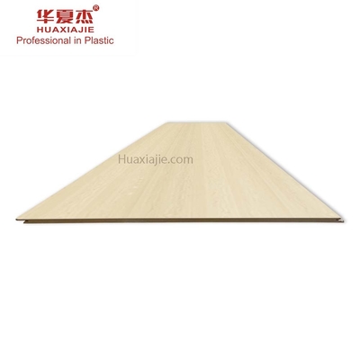 Wooden Color Wpc Wall Panel Indoor For Hall Design 2800x600x9mm