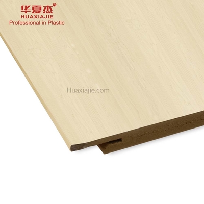 Wooden Color Wpc Wall Panel Indoor For Hall Design 2800x600x9mm