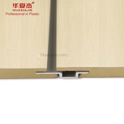 Wooden Color Wpc Wall Panel Indoor For Hall Design 2800x600x9mm