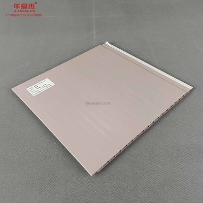 Fastbathroom Plastic PVC Wall Panels Wooden Laminating Groove