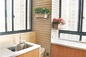 Decorative Kitchen Wall Covering WPC Wall Cladding SGS Certification For Bathroom