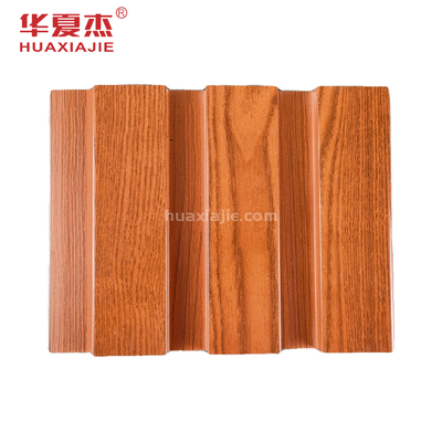 Wooden Grains Pvc Wpc Interior Wall Panel Decoration Waterproof Classic Red Mood