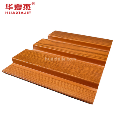 Wooden Grains Pvc Wpc Interior Wall Panel Decoration Waterproof Classic Red Mood