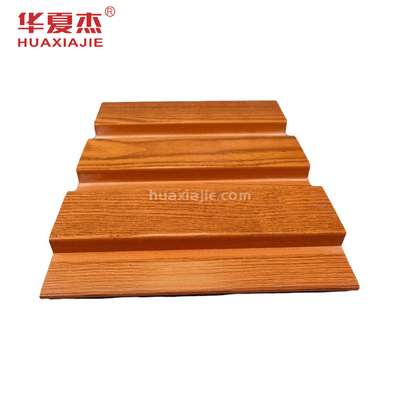 Wooden Grains Pvc Wpc Interior Wall Panel Decoration Waterproof Classic Red Mood