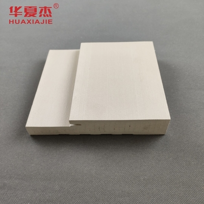 Rectangle Shape Screw Fixed WPC Door Frame For Indoor / Outdoor Use