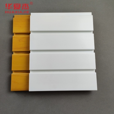 High Durability PVC Slatwall Panels With Easy Installation And Excellent Fire Resistance