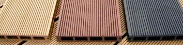 2.9m 148mm WPC Composite Decking 140mm Hollow WPC Composite Deck Boards Antislip