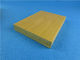 Mouldproof Yellow WPC Composite Decking / Eco friendly Composite Wood Decking