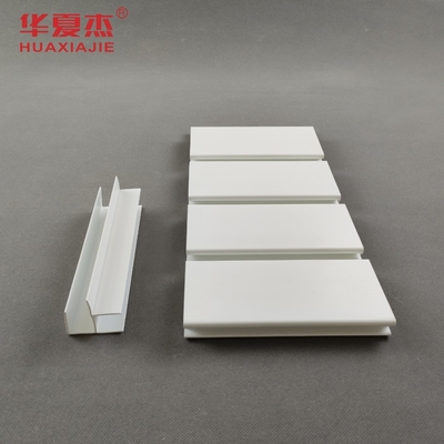 Easy Installation PVC Slatwall Panels Moisture Resistant Excellent