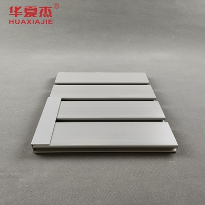 Moisture Resistance Excellent PVC Slatwall Panel Smooth Surface