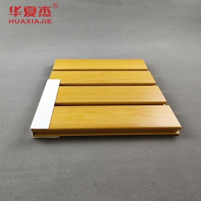 Fire Resistant PVC Slatwall Panels For Excellent Performance PVC garage panel