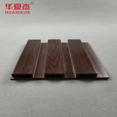 Wood Plastic Composite Weatherproof Wall Panel In Wood Colors / Marble Colors