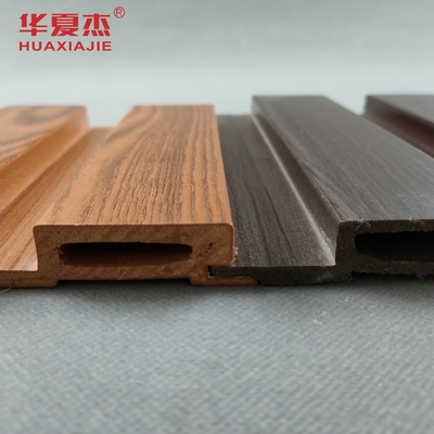 Wood Plastic Composite Weatherproof Wall Panel In Wood Colors / Marble Colors