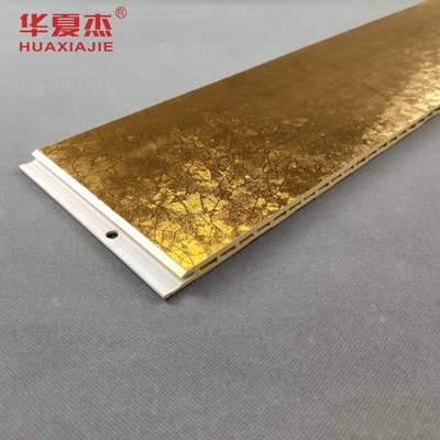 Galling Process WPC Wall Panel Smooth Surface 600mm X 9mm Decoration Panel