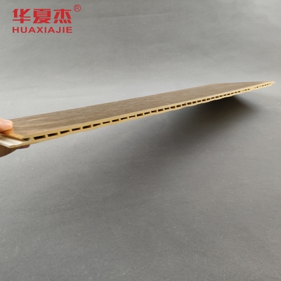 Galling Process WPC Wall Panel Smooth Surface 600mm X 9mm Decoration Panel