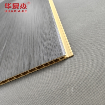 Wood Plastic Composite WPC Wall Panel Co-Extrusion Process 600mm X 9mm