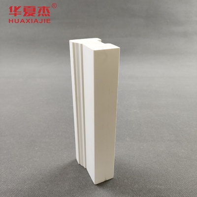 2'' PVC Brickmold Anti Corrosion PVC Trim Moulding For Interior Decoration