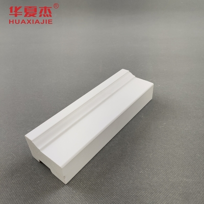 2'' PVC Brickmold Anti Corrosion PVC Trim Moulding For Interior Decoration