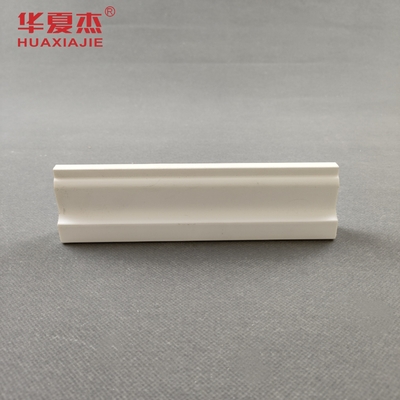 Shingle Mould White Vinyl 12ft Decoration PVC Moulding Profile Building Material