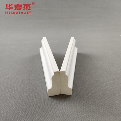 Shingle Mould White Vinyl 12ft Decoration PVC Moulding Profile Building Material