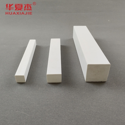 Moisture Proof PVC Plank White Vinyl PVC Moulding For Building Decoration