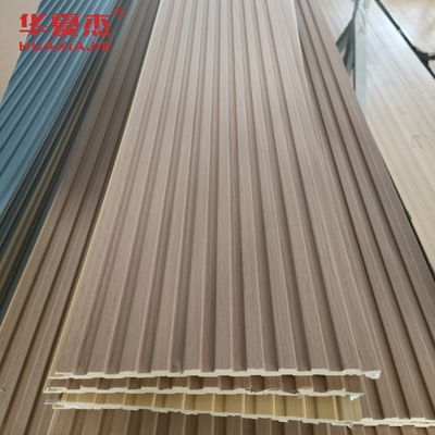 Wooden Color WPC Wall Panel Interior Decoration Panel Walls Home Building