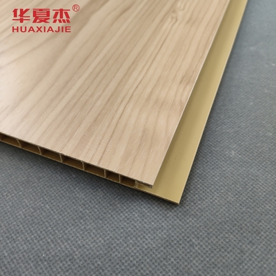 Laminated Wood PVC Panel WPC Wall Panel Interior Home Bathroom Decoration