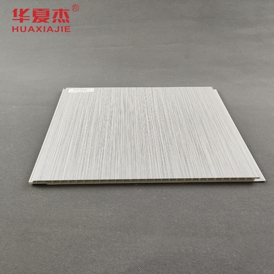 Antiseptic Groove PVC Wall Panels Wood Interior Decoration PVC Ceiling Panel