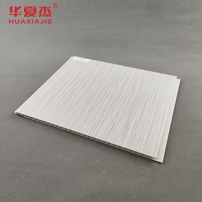 Antiseptic Groove PVC Wall Panels Wood Interior Decoration PVC Ceiling Panel