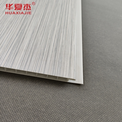 Antiseptic Groove PVC Wall Panels Wood Interior Decoration PVC Ceiling Panel