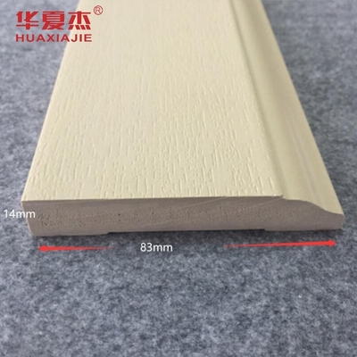 Wood Grain Coating WPC Door Architrave Frame Baseboard Indoor Decoration