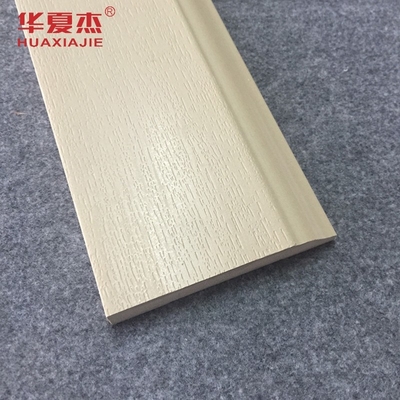 Wood Grain Coating WPC Door Architrave Frame Baseboard Indoor Decoration